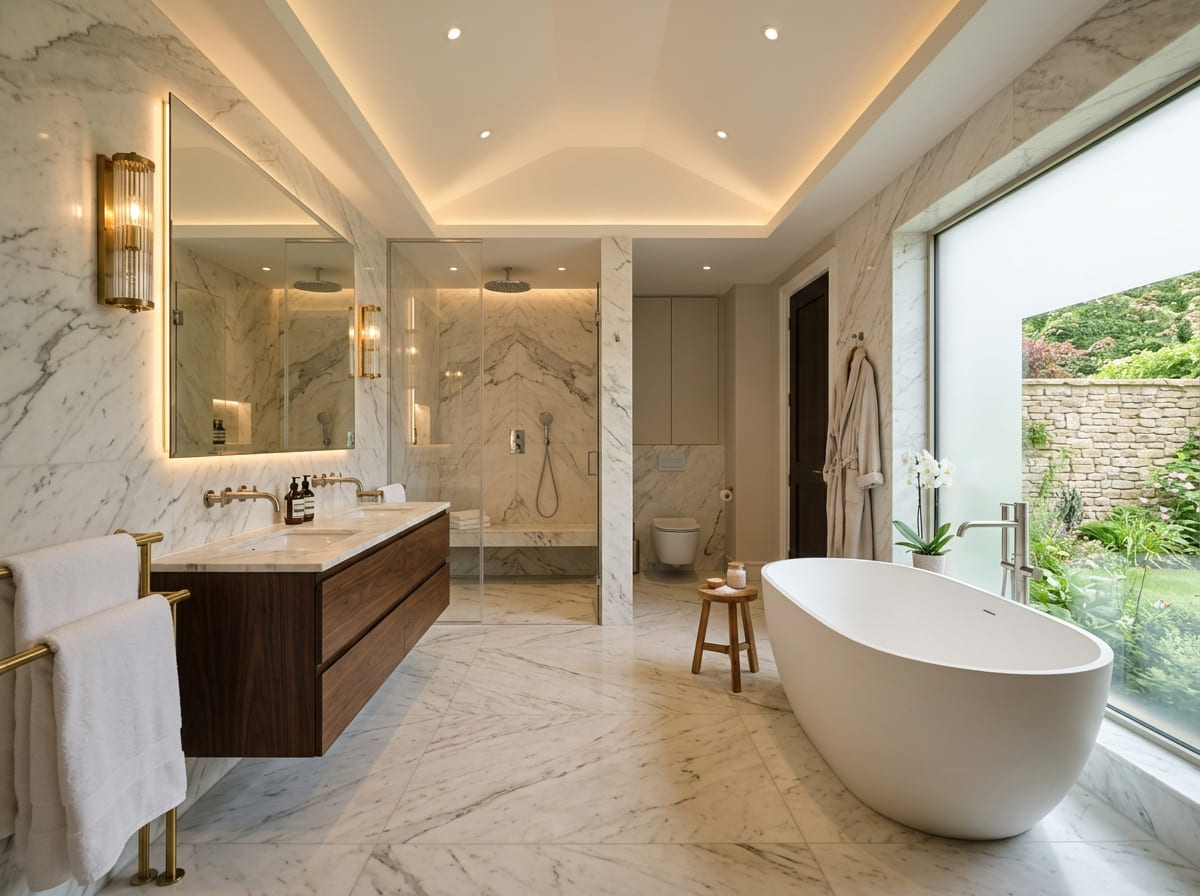 Custom Bathroom Renovation in Arlington
